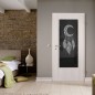 Lichtausschnitt Dreamcatcher Gelasert Auf Grauglas Lichtausschnitt Dreamcatcher Gelasert Auf Grauglas