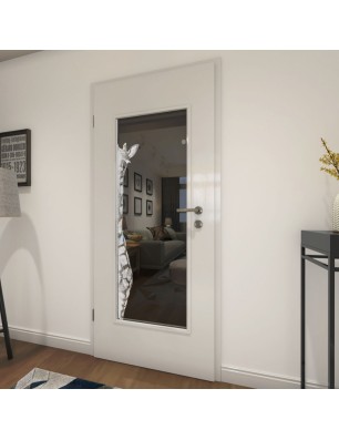 Lichtausschnitt Giraffe Gelasert Auf Grauglas