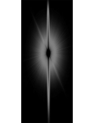 Lichtausschnitt Blend Gelasert Auf Grauglas