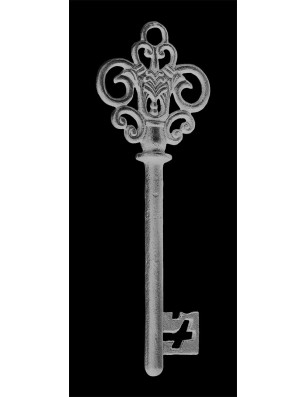 Lichtausschnitt Key Gelasert Auf Grauglas