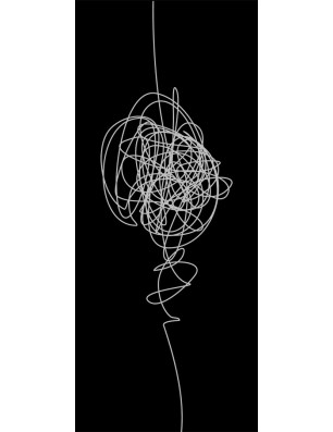 Lichtausschnitt Abstrakt 8 Gelasert Auf Grauglas