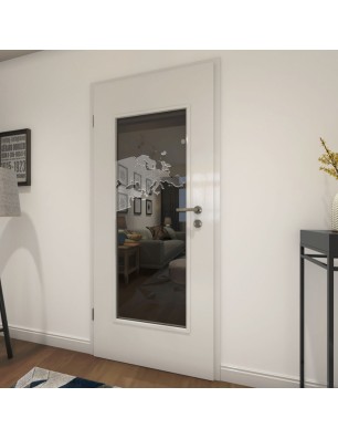 Lichtausschnitt Europa Gelasert Auf Grauglas