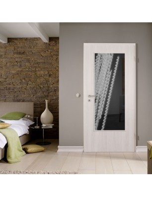 Lichtausschnitt Abstrakt 6 Gelasert Auf Grauglas