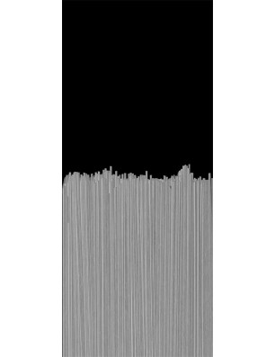 Lichtausschnitt Sichtschutz Gelasert Auf Grauglas