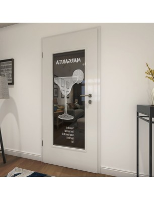 Lichtausschnitt Margarita Gelasert Auf Grauglas