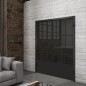 Ganzglastür Loft Schwarzlack 38 Auf Grauglas Ganzglastür Loft Schwarzlack 38 Auf Grauglas