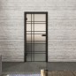 Ganzglastür Loft Schwarzlack 19 Blickdicht Ganzglastür Loft Schwarzlack 19 Blickdicht