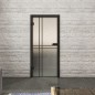 Ganzglastür Loft Schwarzlack 21 Blickdicht Ganzglastür Loft Schwarzlack 21 Blickdicht