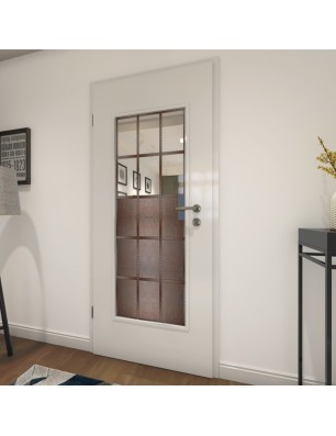 Lichtausschnitt Loft Rosteisen Genietet 21 Auf Klarglas