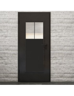 Lichtausschnitt Loft Schwarzlack 25 Auf Klarglas