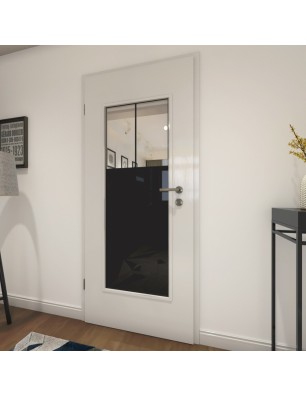 Lichtausschnitt Loft Schwarzlack 25 Auf Klarglas