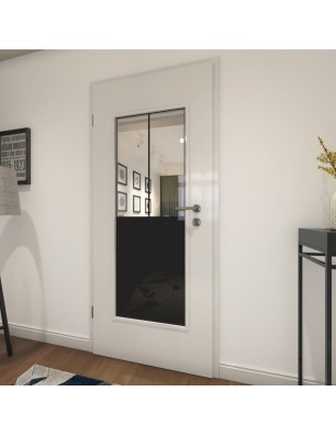 Lichtausschnitt Loft Schwarzlack 26 Auf Klarglas