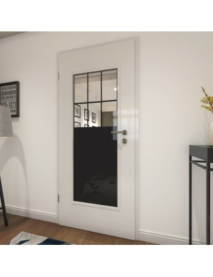 Lichtausschnitt Loft Schwarzlack 27 Auf Klarglas