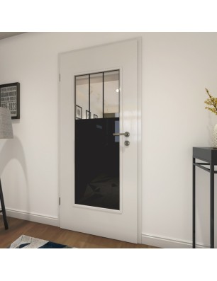 Lichtausschnitt Loft Schwarzlack 29 Auf Klarglas