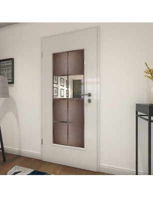 Lichtausschnitt Loft Rosteisen Genietet 29 Auf Klarglas