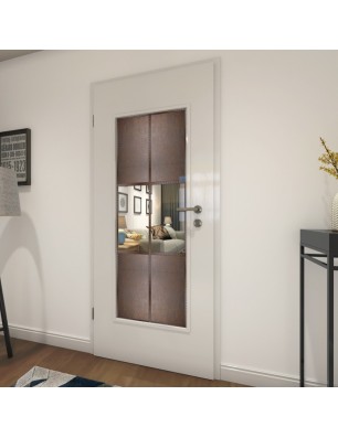 Lichtausschnitt Loft Rosteisen Genietet 30 Auf Klarglas