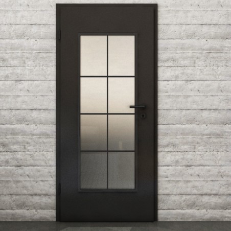 Lichtausschnitt Loft Schwarzlack 06 Blickdicht