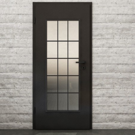 Lichtausschnitt Loft Schwarzlack 09 Blickdicht