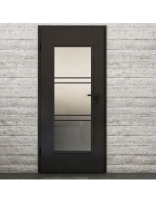 Lichtausschnitt Loft Schwarzlack 17 Blickdicht