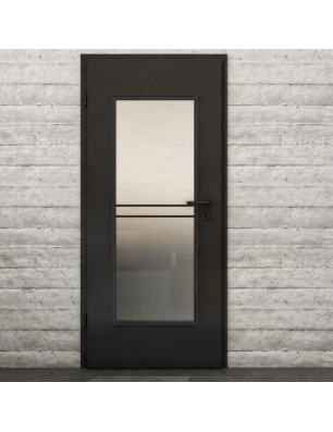 Lichtausschnitt Loft Schwarzlack 18 Blickdicht