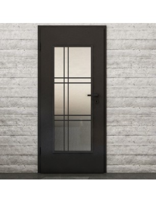 Lichtausschnitt Loft Schwarzlack 20 Blickdicht