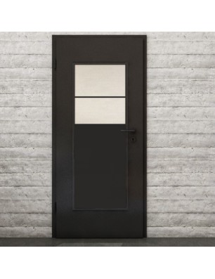 Lichtausschnitt Loft Schwarzlack 22 Blickdicht