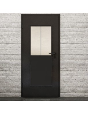 Lichtausschnitt Loft Schwarzlack 26 Blickdicht