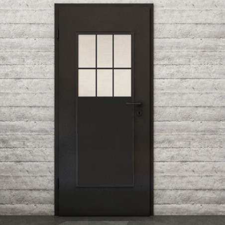 Lichtausschnitt Loft Schwarzlack 27 Blickdicht