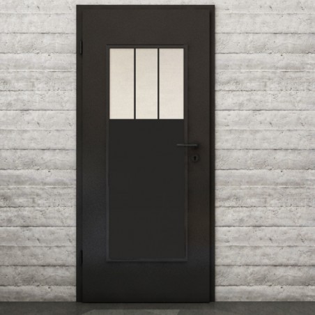 Lichtausschnitt Loft Schwarzlack 29 Blickdicht