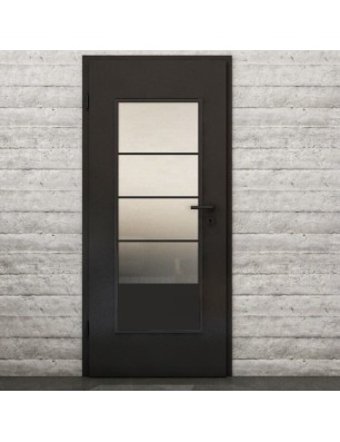 Lichtausschnitt Loft Schwarzlack 31 Blickdicht