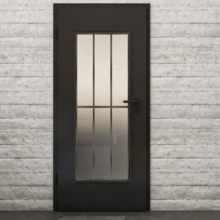 Lichtausschnitt Loft Rosteisen Genietet 12 Blickdicht