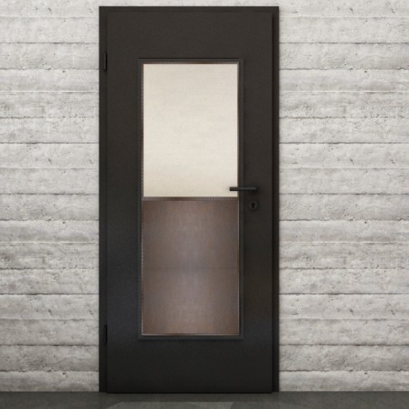 Lichtausschnitt Loft Rosteisen Genietet 16 Blickdicht