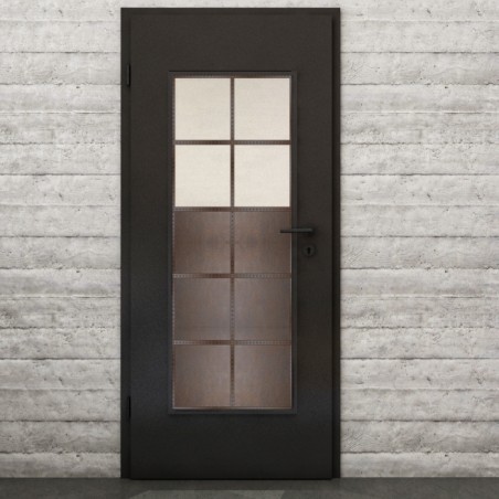 Lichtausschnitt Loft Rosteisen Genietet 17 Blickdicht