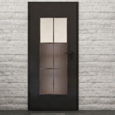 Lichtausschnitt Loft Rosteisen Genietet 19 Blickdicht