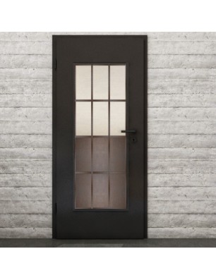 Lichtausschnitt Loft Rosteisen Genietet 22 Blickdicht