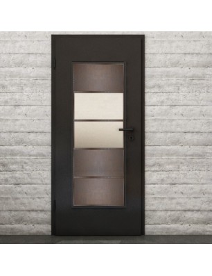 Lichtausschnitt Loft Rosteisen Genietet 25 Blickdicht