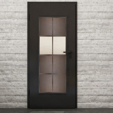 Lichtausschnitt Loft Rosteisen Genietet 29 Blickdicht