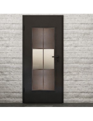 Lichtausschnitt Loft Rosteisen Genietet 30 Blickdicht