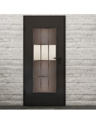 Lichtausschnitt Loft Rosteisen Genietet 32 Blickdicht