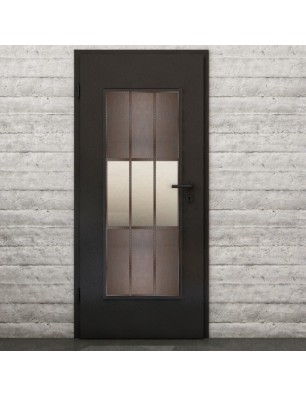 Lichtausschnitt Loft Rosteisen Genietet 33 Blickdicht