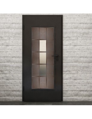 Lichtausschnitt Loft Rosteisen Genietet 34 Blickdicht