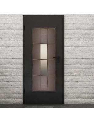 Lichtausschnitt Loft Rosteisen Genietet 35 Blickdicht