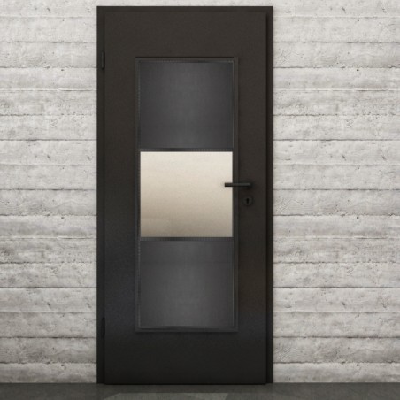 Lichtausschnitt Loft Schwarzeisen Genietet 27 Blickdicht