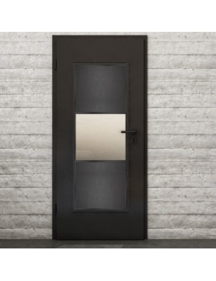 Lichtausschnitt Loft Schwarzeisen Genietet 27 Blickdicht