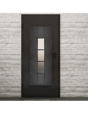 Lichtausschnitt Loft Schwarzeisen Genietet 34 Blickdicht