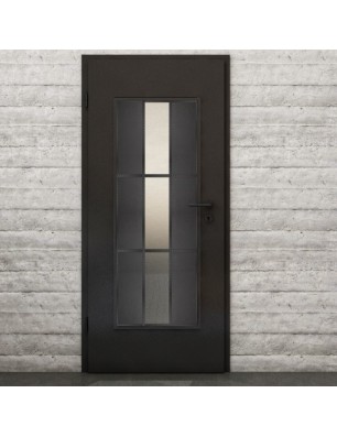 Lichtausschnitt Loft Schwarzeisen Genietet 36 Blickdicht