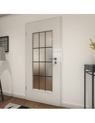 Lichtausschnitt Loft Schwarzlack 10 Blickdicht