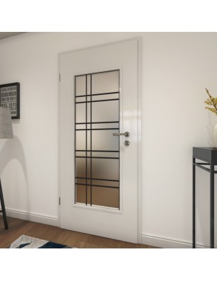 Lichtausschnitt Loft Schwarzlack 19 Blickdicht