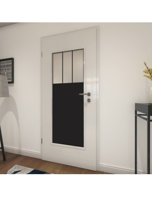 Lichtausschnitt Loft Schwarzlack 29 Blickdicht