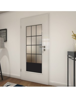 Lichtausschnitt Loft Schwarzlack 37 Blickdicht